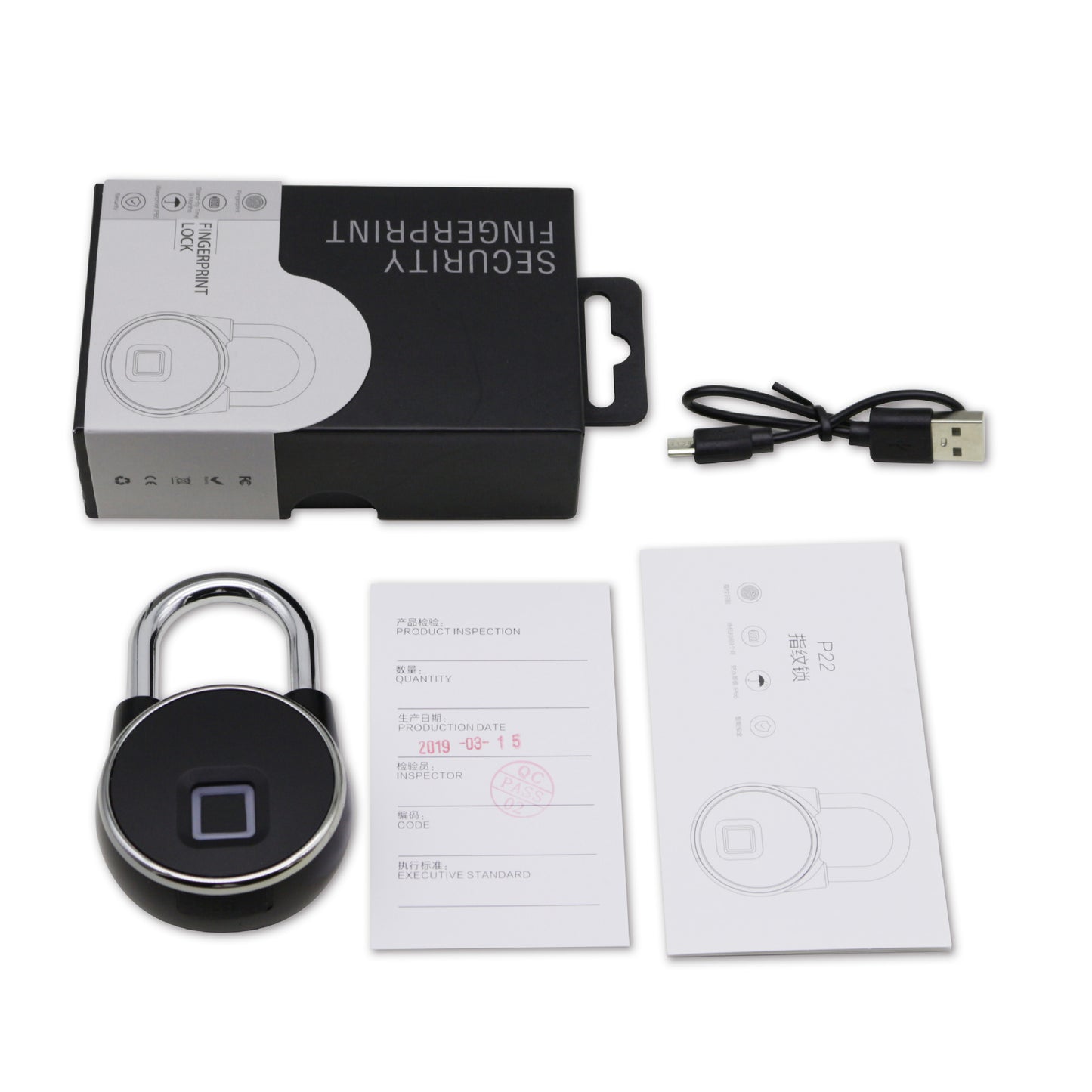 Electronic Fingerprint Smart Lock