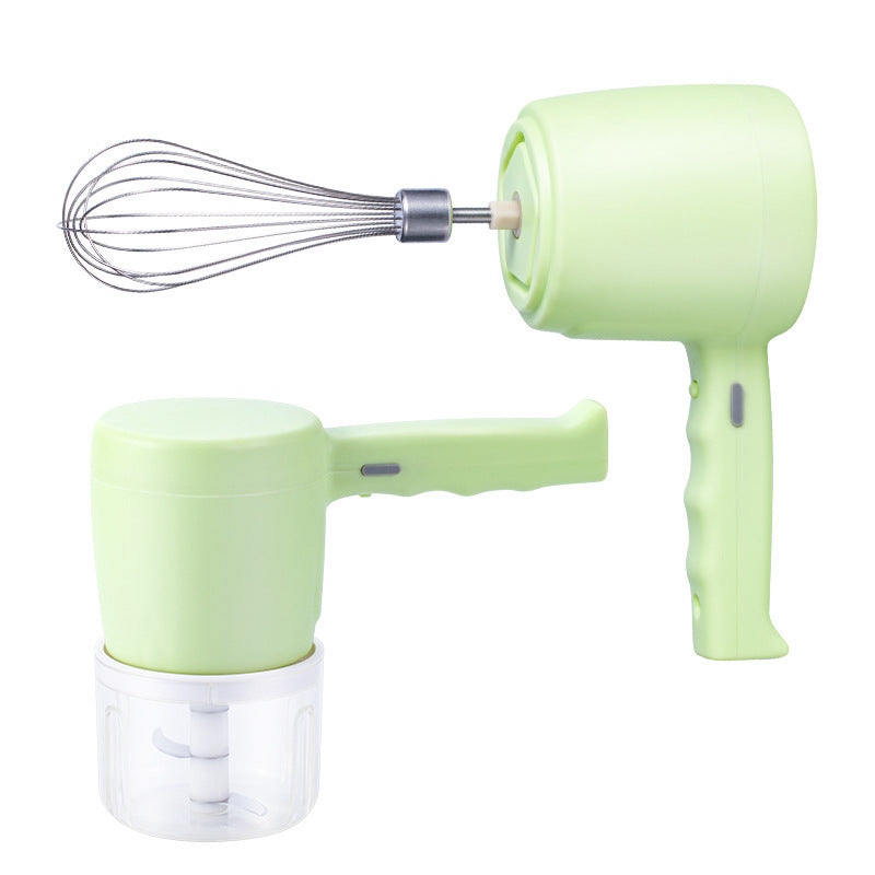 2-in-1 Electric Hand Mixer & Blender with Bowl